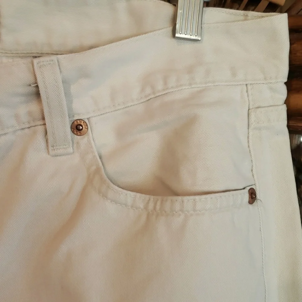 GAP BLUE JEANS High-Waisted VTG Boyfriend / Button-Fly Jeans Size 16 EVC - Picture 8 of 13